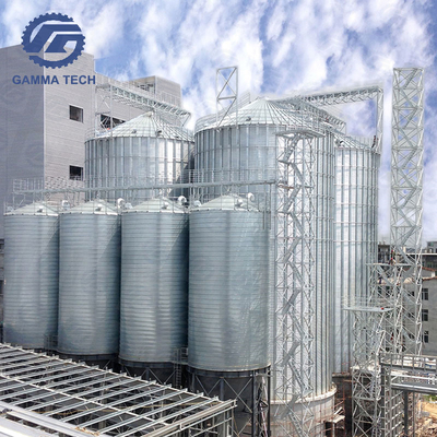 30 To 8000ton Silo Grain Feed Storage Tank Poultry Feed Mill Equipment Use