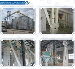 0.75kw 15tph Vertical Material Handling Elevators Grain Stainless Steel Bucket Elevator