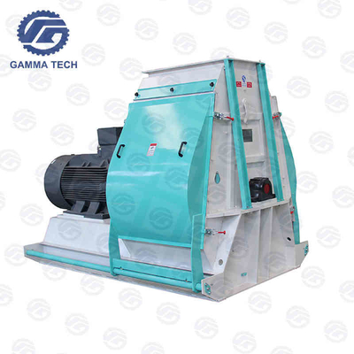 Poultry Farm Feed Hammer Mill Machine 3 - 6tph For Chicken Duck Goose Bird