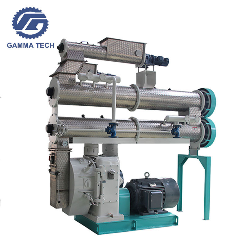 Custom Poultry Feed Machine Complete Production Line 1-2 Tons Per Hour