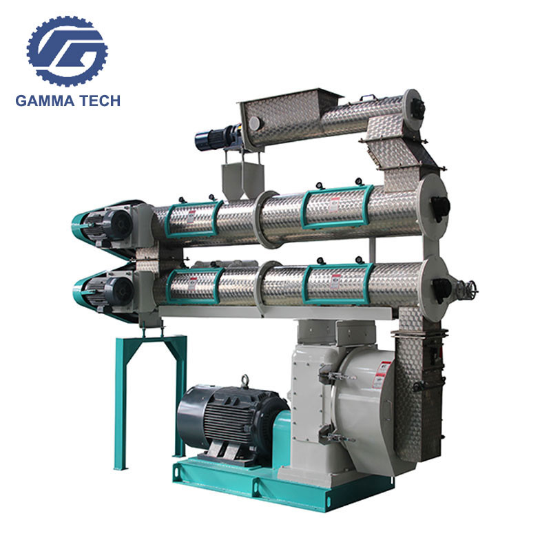 Stainless Steel Animal Feed Pellet Machine Automatic 15-25tph