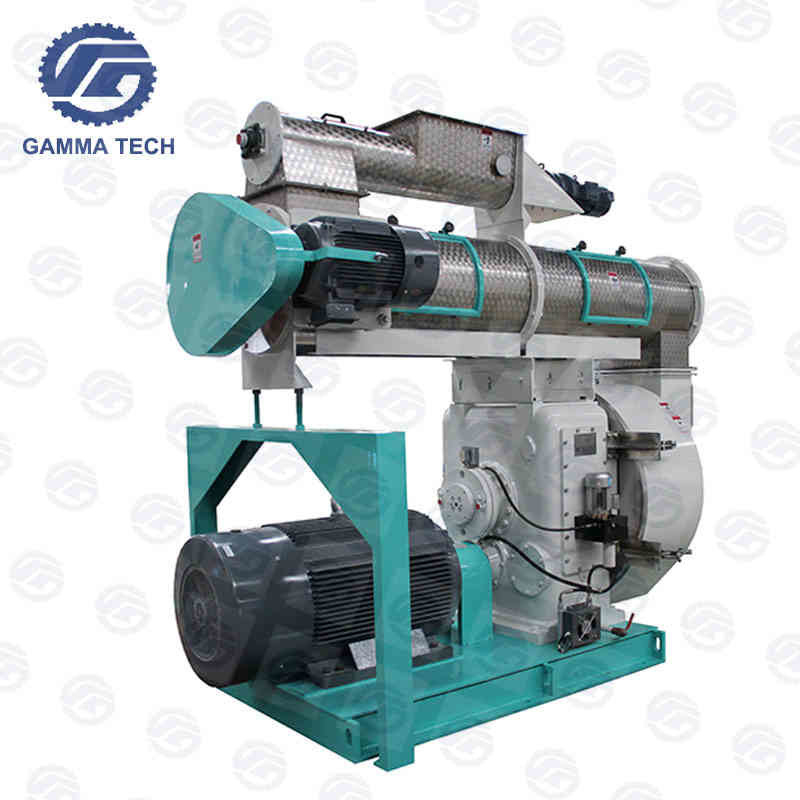 110KW 6T / Hr To 20T / Hr  Animal Feed Pellet Machine Livestock Pellet Mill