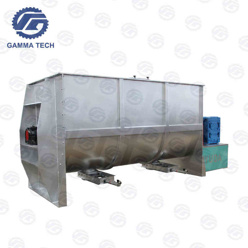 SLHY SS304 Animal Feed Grinder And Mixer Ribbon Blender Machine