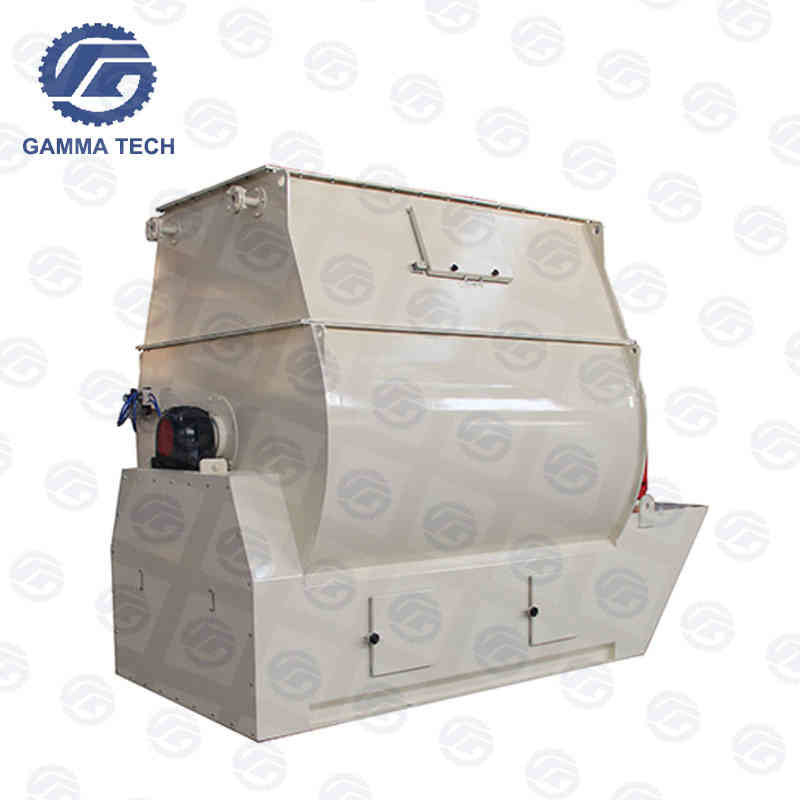 250kg/Batch SDHJ Animal Feed Mixer Machine Single Shaft Paddle ISO9001